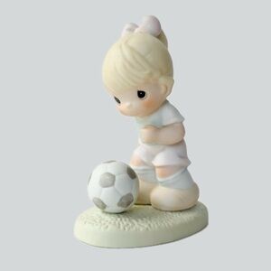 Precious Moments 1997 "You'll Always be a Winner to Me” Porcelain Figurine